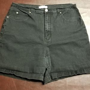 Ladies black shorts